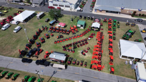 burke equipment booth at delaware state fair